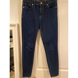 Madewell High Rise Skinny Dark Wash Size 29